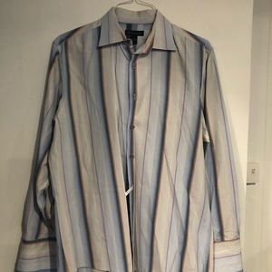 Macy’s brand INC French cuff button down dress shirt